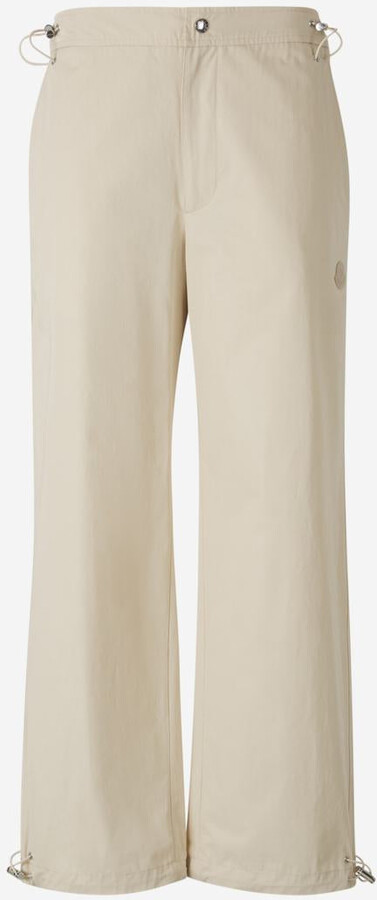 Moncler Canvas Logo Trousers