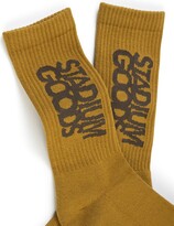 Thumbnail for your product : STADIUM GOODS® logo "Mocha" crew socks
