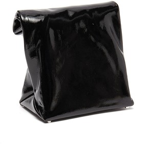Alexander Wang 'Lunch Bag' patent leather foldover clutch