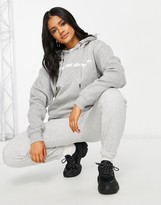 Thumbnail for your product : Criminal Damage oversized hoodie in grey marl
