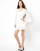 Thumbnail for your product : Traffic People Faded Graces Long Sleeved Dress