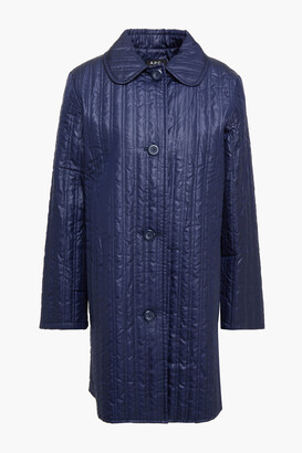 A.P.C. Quilted Shell Coat