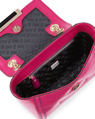 Diane von Furstenberg 440 Mini Mixed Metallic Shoulder Bag, Pink