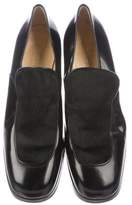 Thumbnail for your product : Gucci Leather Round-Toe Oxfords