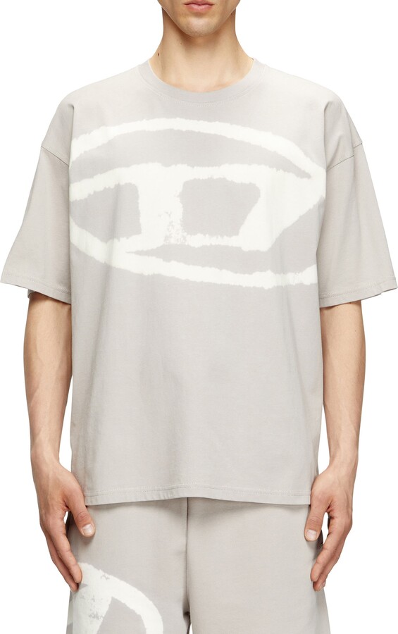 Diesel T-Boxt-Bleach Cotton T-Shirt