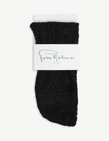 Thumbnail for your product : Pierre Mantoux Diva lace socks