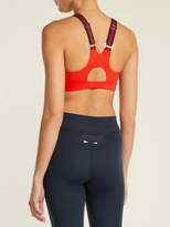 Thumbnail for your product : The Upside Logo Print Dance Bra - Womens - Red