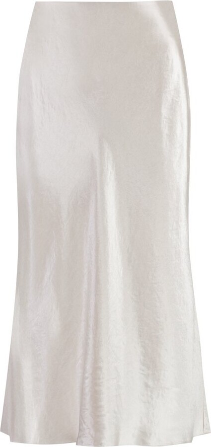 Vince Satin Slip Skirt