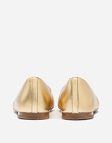 Thumbnail for your product : Dolce & Gabbana Ballet Flats In Laminate Nappa Leather