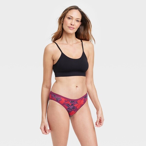 Women's Seamless Bikini Underwear 6pk - Auden™ Assorted Xl : Target