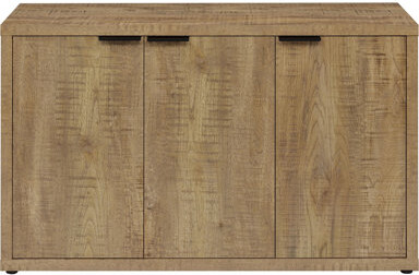 Ophelia & Co. Pamplona Mango Brown 2-Door Engineered Wood Accent Cabinet