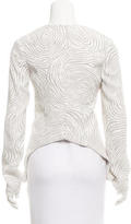 Thumbnail for your product : Opening Ceremony Pleated Long Sleeve Top w/ Tags
