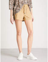 ZADIG & VOLTAIRE Paro metallic-trim cotton shorts