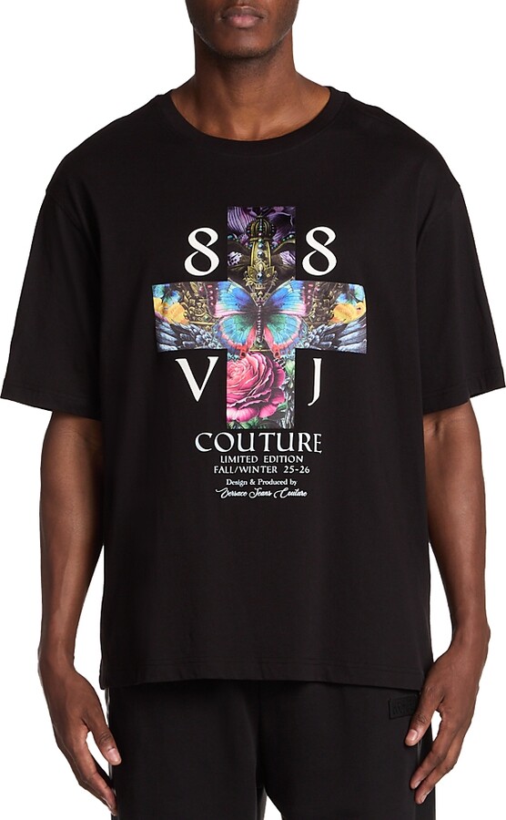 Versace Jeans Couture Short Sleeve Graphic Tee