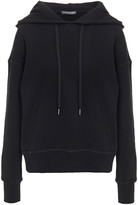 Thumbnail for your product : Alexander McQueen Embroidered Cotton-fleece Hoodie