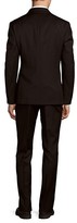 Thumbnail for your product : Calvin Klein Extra Slim Fit Textured Wool Suit