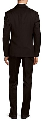 Calvin Klein Extra Slim Fit Textured Wool Suit