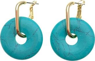Turquoise Clip On Earrings | ShopStyle