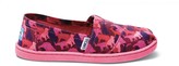 Thumbnail for your product : Toms Pink animal youth classics