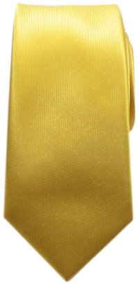 Bestow Neckties Bestow Canary Yellow Skinny Ties | Slim Necktie