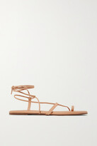 Thumbnail for your product : TKEES Jo Leather Sandals - Neutral - US5