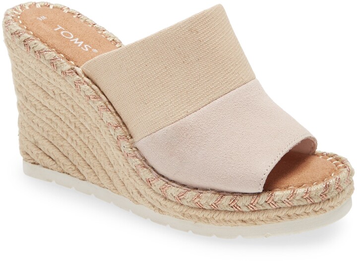 Toms Suede Wedges | Shop the world's largest collection of fashion 