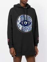 Thumbnail for your product : Tommy Hilfiger Tommy x Gigi printed hoodie dress