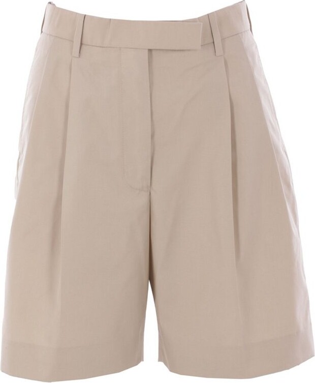 Thom Browne High-Waisted Thigh-Length Shorts