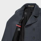 Thumbnail for your product : Paul Smith Men's Dark Grey Wool And Cashmere-Blend Peacoat