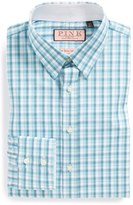 Thumbnail for your product : Thomas Pink 'The Twin Collection' Classic Fit Check Dress Shirt