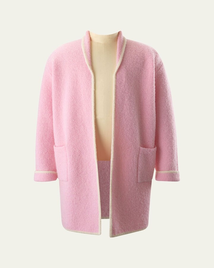 Rachel Riley Girl's Boucle Sparkly Cardigan, Size 2-14