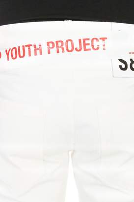 Raf Simons Rs Youth Project White Denim Jeans