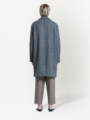 Marni Tweed Single-Breasted Coat