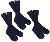 Thumbnail for your product : Jefferies Socks Big Girls' Classic Cable Knee Sock (Pack of 3)