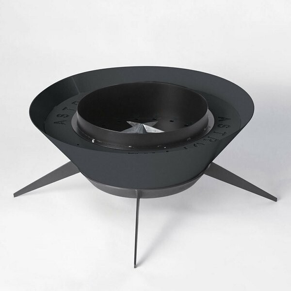 Modfire Astrofire Outdoor Fire Pit in Black