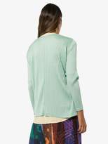 Thumbnail for your product : Pleats Please Issey Miyake plisse pleated cardigan
