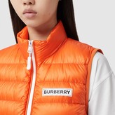 Thumbnail for your product : Burberry Logo Print Lightweight Puffer Gilet