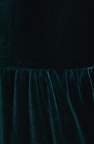 Thumbnail for your product : Eliza J Balloon Sleeve Tiered Velvet Trapeze Dress