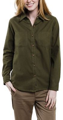United by Blue Pinedale Wool Shirt - Long-Sleeve - Women's Olive M