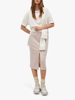 Thumbnail for your product : MANGO Elastic Waist Midi Skirt