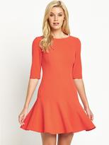 Thumbnail for your product : South Tall Pephem Dress with Three-Quarter Sleeves