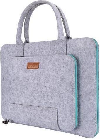 LUOM Wellhouse Felt Notebook Case Macbook Sleeve Laptop Carrying Bag Handbag Briefcase For 17-17.3 Inch Tablet PC/Apple Macbook/ Chromebook/ Acer/ Asus/...