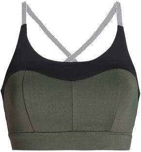 Purity Active Two-tone Tech-jersey Sports Bra