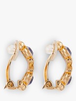 Thumbnail for your product : Susan Caplan Vintage D'Orlan 22ct Gold Plated Swarovski Crystal Clip-On Earrings, Dated Circa 1980s, Gold/Purple
