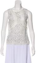 Thumbnail for your product : Nina Ricci Sleeveless Lace Top