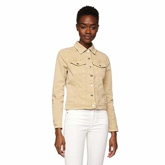 coloured denim jacket womens uk