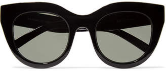 Le Specs Air Heart Cat-eye Acetate Sunglasses