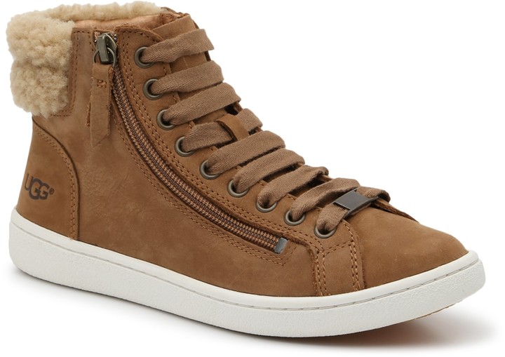 ugg olive high top sneaker