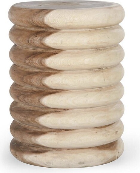 Classic Home Gala End Table in Brown