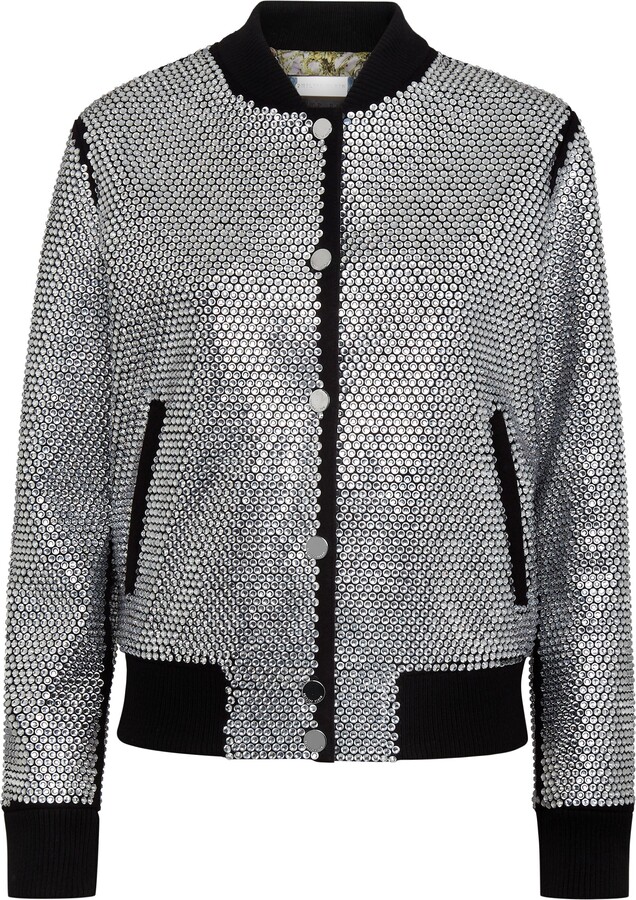 Philipp Plein Bomber with Crystals